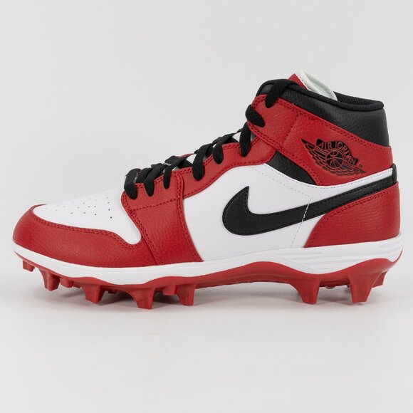 Jordan 1 TD Mid \'Chicago\' 2023 FJ6805-106 Football Cleats size 12 main image 4